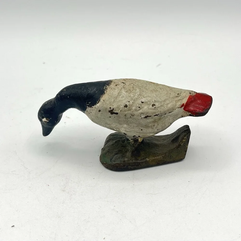 Vintage Wilton Cast Iron Canadian Goose Figural Bottle Opener 1940s Hunting
